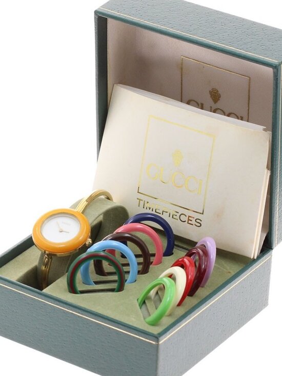 GUCCI Change bezel 11/12.2 white Dial Quartz Ladies Watch_944209 main image 4